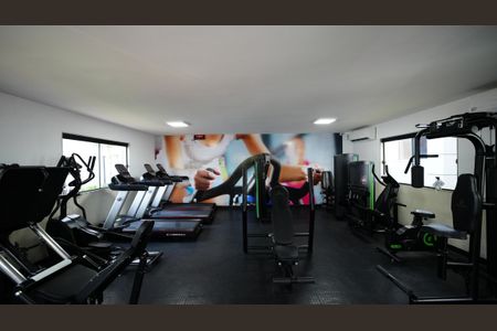 Apartamento para alugar com 52m², 2 quartos e 2 vagasÁrea comum - Academia