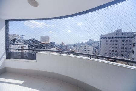 Varanda da Sala de apartamento à venda com 3 quartos, 85m² em Buritis, Belo Horizonte