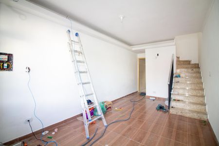 Sala de casa para alugar com 2 quartos, 125m² em Parque Colonial, São Paulo