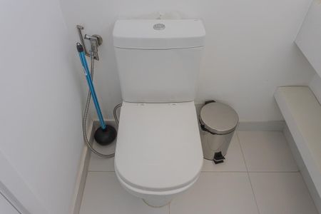 Apartamento para alugar com 70m², 1 quarto e 2 vagasBanheiro da Suíte