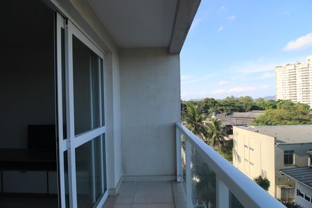 Sala - Varanda de apartamento à venda com 1 quarto, 35m² em Jacarepaguá, Rio de Janeiro