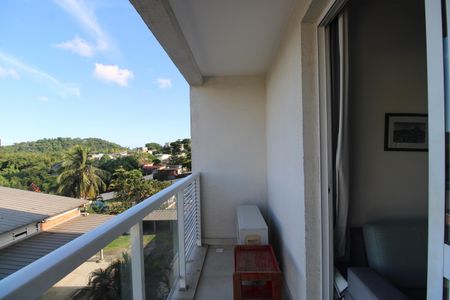 Sala - Varanda de apartamento à venda com 1 quarto, 35m² em Jacarepaguá, Rio de Janeiro