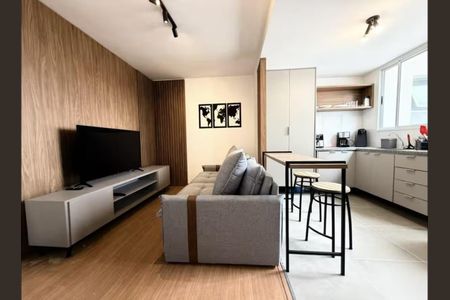 Apartamento à venda com 35m², 1 quarto e sem vagaSala