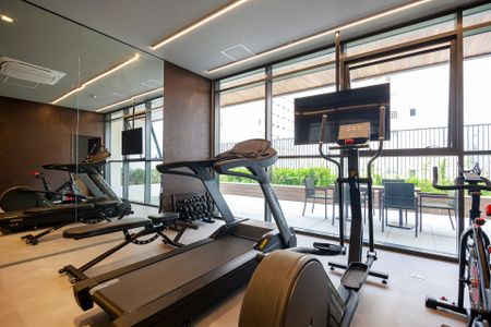 Academia de kitnet/studio para alugar com 1 quarto, 22m² em Santo Amaro, São Paulo