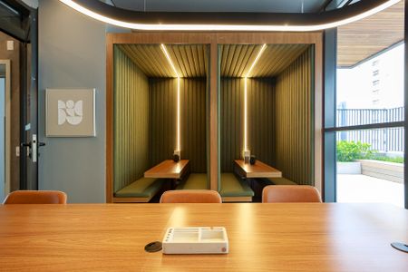 Coworking de kitnet/studio para alugar com 1 quarto, 22m² em Santo Amaro, São Paulo