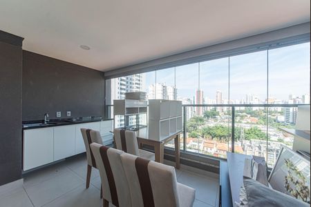 Varanda de apartamento à venda com 2 quartos, 73m² em Brooklin, São Paulo