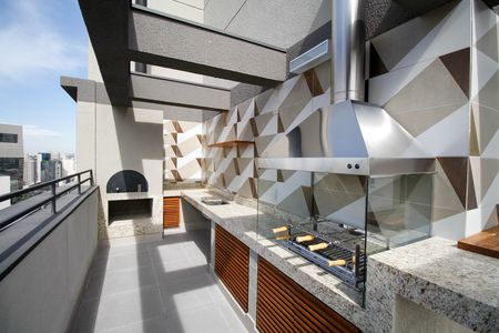 Studio para alugar com 26m², 1 quarto e sem vaga Studio para alugar com 26m², 1 quarto e sem vagaÁrea Comum - Churrasqueira 2