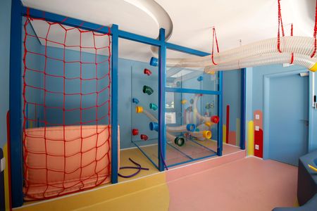 Studio para alugar com 26m², 1 quarto e sem vaga Studio para alugar com 26m², 1 quarto e sem vagaÁrea Comum - Brinquedoteca