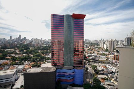 Studio para alugar com 26m², 1 quarto e sem vaga Studio para alugar com 26m², 1 quarto e sem vagaÁrea Comum - Vista da Churrasqueira 1
