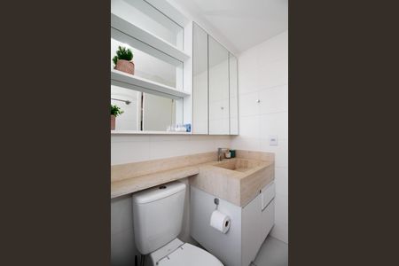 Studio para alugar com 26m², 1 quarto e sem vaga Studio para alugar com 26m², 1 quarto e sem vagaBanheiro
