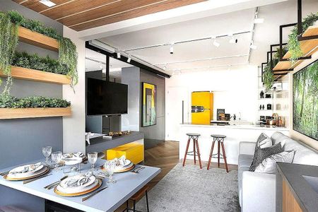 Apartamento à venda com 1 quarto, 42m² em Jardim, Santo André