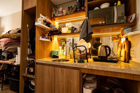 Studio à venda com 20m², 1 quarto e sem vagaCozinha