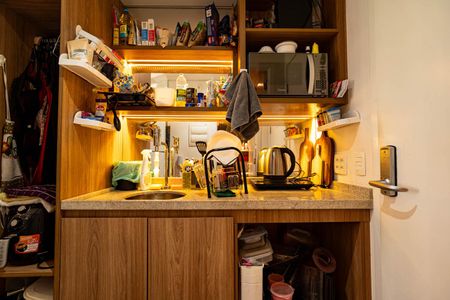 Studio à venda com 20m², 1 quarto e sem vagaCozinha