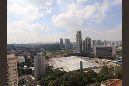 Vista da Varanda de apartamento para alugar com 3 quartos, 156m² em Jardim Fonte do Morumbi, São Paulo