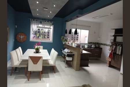 Sala de jantar de casa de condomínio para alugar com 3 quartos, 247m² em Jardim Angela (Zona Sul), São Paulo