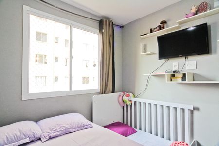Quarto 2 de apartamento à venda com 2 quartos, 41m² em Vila Zat, São Paulo