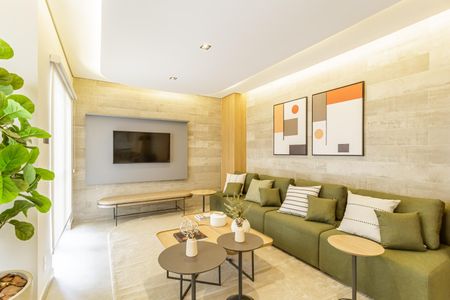 Apartamento à venda com 26m², 1 quarto e sem vaga Apartamento à venda com 26m², 1 quarto e sem vagaÁrea comum - Salão de festas