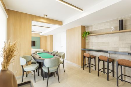 Apartamento à venda com 26m², 1 quarto e sem vaga Apartamento à venda com 26m², 1 quarto e sem vagaSalão de jogos