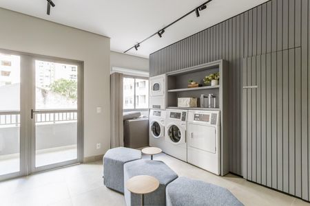 Apartamento à venda com 26m², 1 quarto e sem vaga Apartamento à venda com 26m², 1 quarto e sem vagaLavanderia