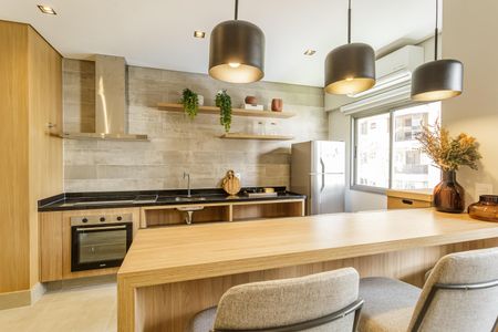 Apartamento à venda com 26m², 1 quarto e sem vaga Apartamento à venda com 26m², 1 quarto e sem vagaÁrea comum - Salão de festas