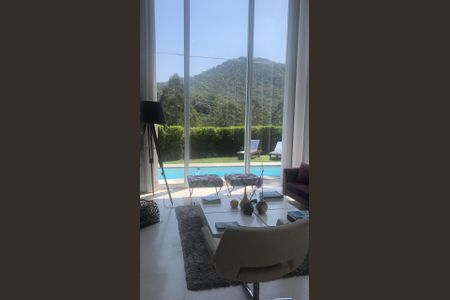 Vista da Sala de casa de condomínio à venda com 4 quartos, 437m² em Tamboré, Santana de Parnaíba