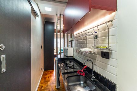 Studio para alugar com 27m², 1 quarto e sem vagaCozinha