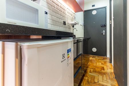 Studio para alugar com 27m², 1 quarto e sem vagaCozinha