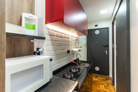 Studio para alugar com 27m², 1 quarto e sem vagaCozinha