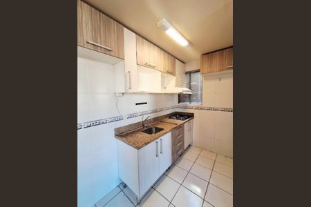 Cozinha de apartamento para alugar com 2 quartos, 47m² em Duque de Caxias, São Leopoldo