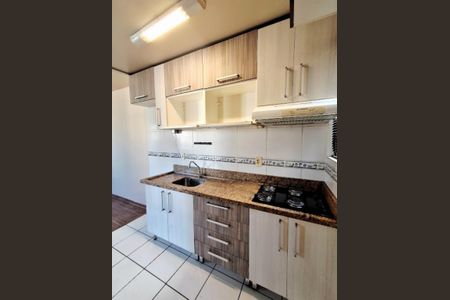 Cozinha de apartamento para alugar com 2 quartos, 47m² em Duque de Caxias, São Leopoldo
