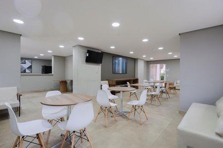Apartamento à venda com 43m², 2 quartos e 1 vagaÁrea comum - Salão de festas