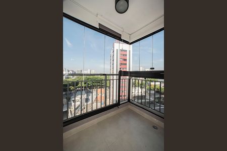 Varanda de apartamento para alugar com 1 quarto, 34m² em Mirandópolis, São Paulo