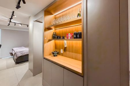 Studio à venda com 30m², 1 quarto e sem vagaCozinha