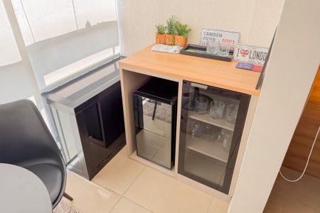 Studio à venda com 30m², 1 quarto e sem vagaVaranda
