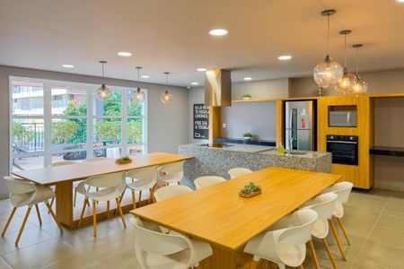 Studio à venda com 30m², 1 quarto e sem vagaEspaço Gourmet