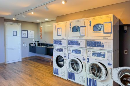 Studio à venda com 30m², 1 quarto e sem vagaLavanderia