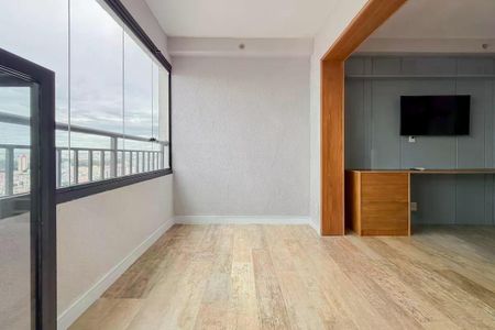 Apartamento à venda com 28m², 1 quarto e sem vagaVista panorâmica da cidade desde a varanda do apartamento.