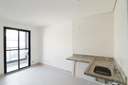 Sala/Cozinha/área de serviço de apartamento para alugar com 1 quarto, 26m² em Jardim São Paulo, São Paulo