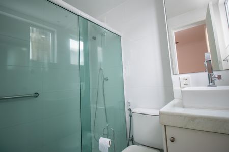 Apartamento à venda com 100m², 3 quartos e sem vagaBanheiro da Suíte