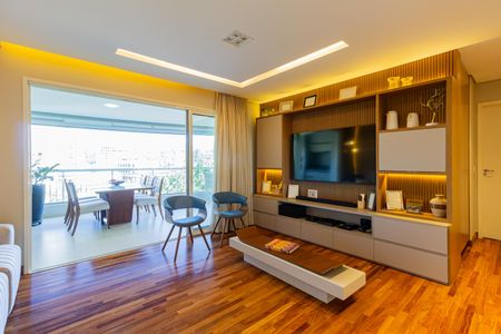 Sala de apartamento à venda com 4 quartos, 135m² em Vila Cruzeiro, São Paulo