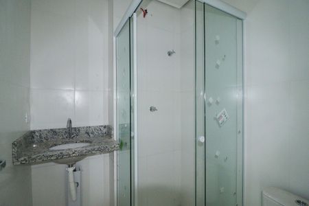 Banheiro de apartamento para alugar com 1 quarto, 26m² em Vila Pauliceia, São Paulo