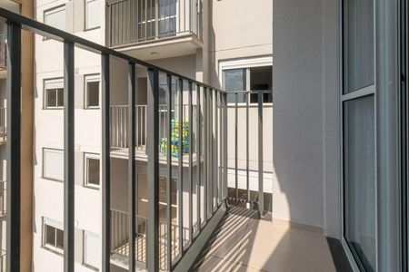 Varanda da Sala de apartamento para alugar com 2 quartos, 37m² em Vila Independencia, São Paulo