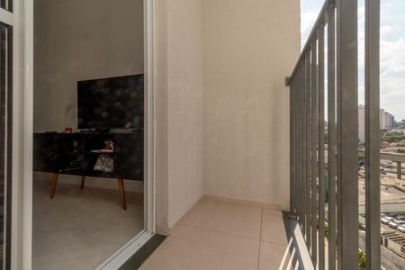 Varanda da Sala de apartamento para alugar com 2 quartos, 37m² em Vila Independencia, São Paulo