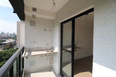 Studio para alugar com 26m², 1 quarto e sem vagaSala / Cozinha - Varanda