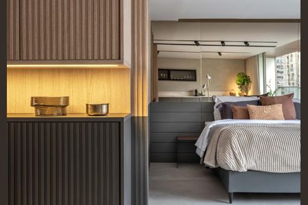 Apartamento para alugar com 54m², 1 quarto e 1 vagaSala/Quarto