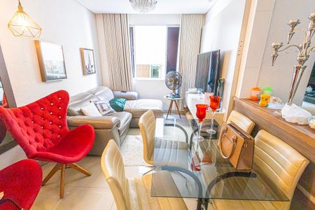 Sala de apartamento para alugar com 2 quartos, 71m² em Manacás, Belo Horizonte