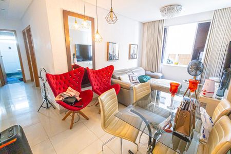 Sala de apartamento para alugar com 2 quartos, 71m² em Manacás, Belo Horizonte