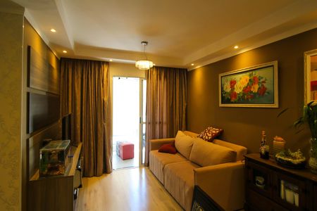 Sala de apartamento à venda com 3 quartos, 75m² em Parque São Lucas, São Paulo