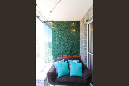 Varanda de apartamento à venda com 3 quartos, 75m² em Parque São Lucas, São Paulo