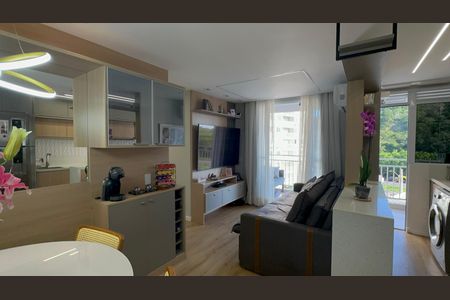 Sala de apartamento à venda com 3 quartos, 60m² em Barra Olímpica, Rio de Janeiro
